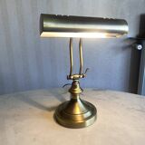 Copper notary style lamp, 1970