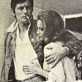 Cinema poster "La Piscine" from 1969 Alain Delon, Romy Schneider...