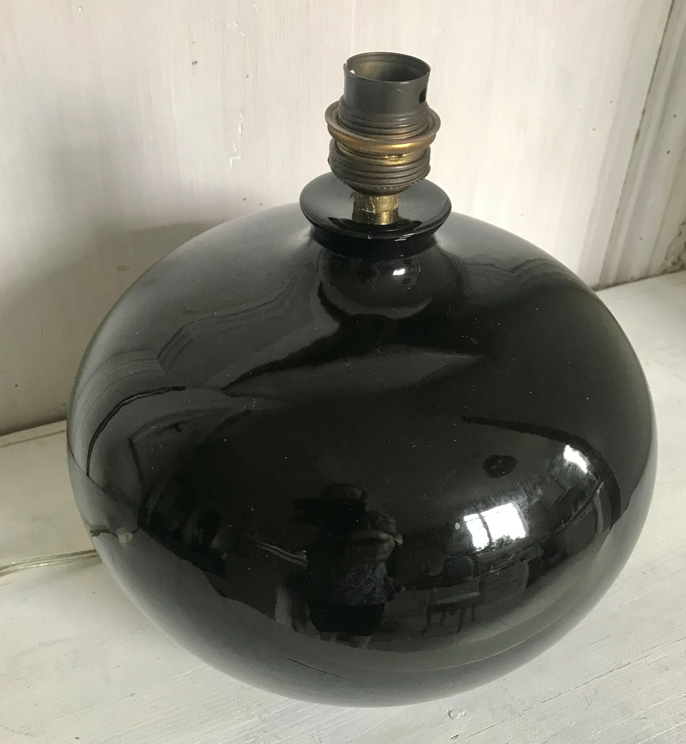 Lampe en céramique vintage