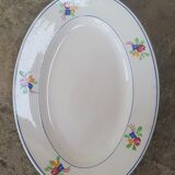 Oval dish Gien model Nice