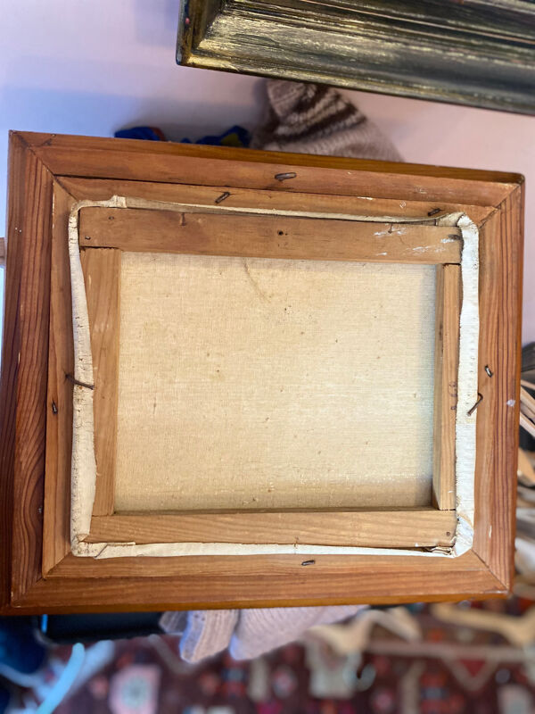 Tableau huile sur toile René Altier