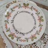 Set of 11 gien france cheese plates from the ma cuisine series