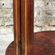 Art Deco side table / pedestal table in Rio rosewood