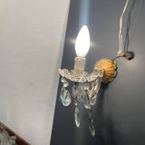 Crystal Maria Teresa Sconces Set of 3 1950’s