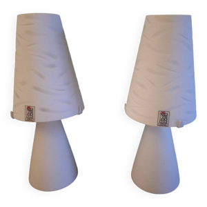 2 lampes de chevets Murano