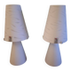 2 Murano bedside lamps, Luce