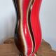 Vase Verceram rouge-brun modèle 6390-28, Français poterie d’art moderne du milieu du siècle des années 1960