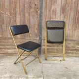 Pair of vintage Lafuma chairs