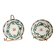 Japanese Cup Porcelain Doucai Qing Dynasty Dragon Bat XIX