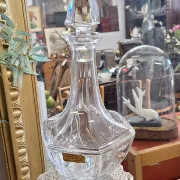 Crystal wine carafe