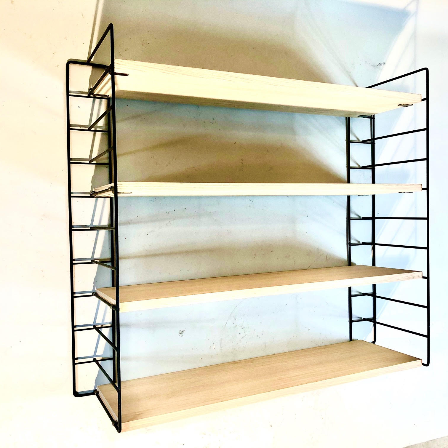 Vintage oak shelf 1960