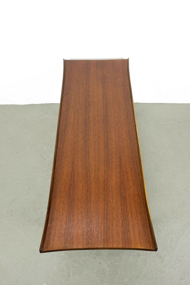 Table basse vintage en teck des années 60