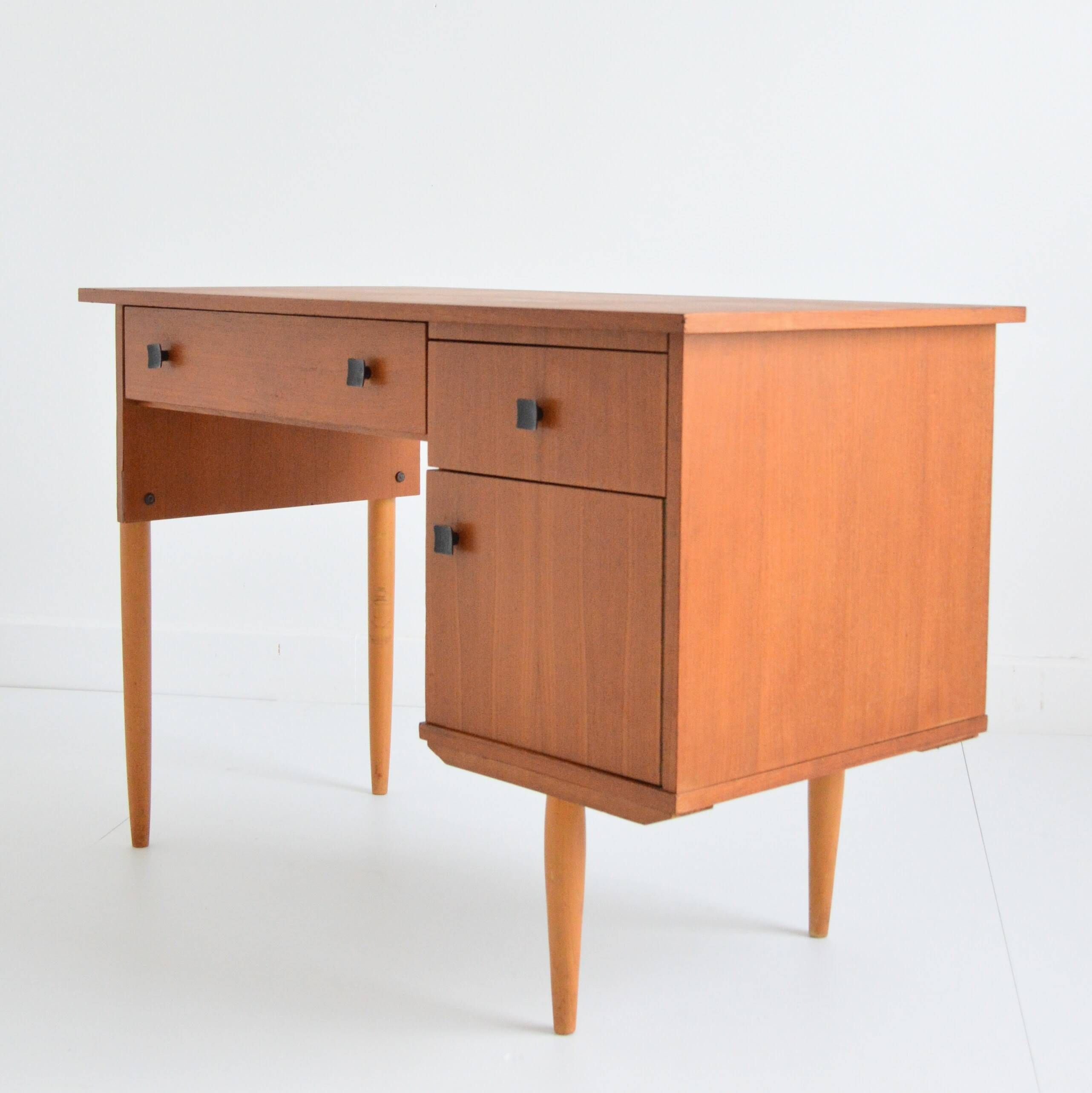 Bureau scandinave teck 1960 vintage