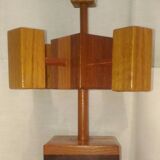 Wooden bougeoir, Scandinavian style