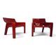 Vico Magistretti Vicario Ensemble de 2 Fauteuils pour Artemide, 1970