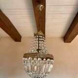 Balloon chandelier with tassels