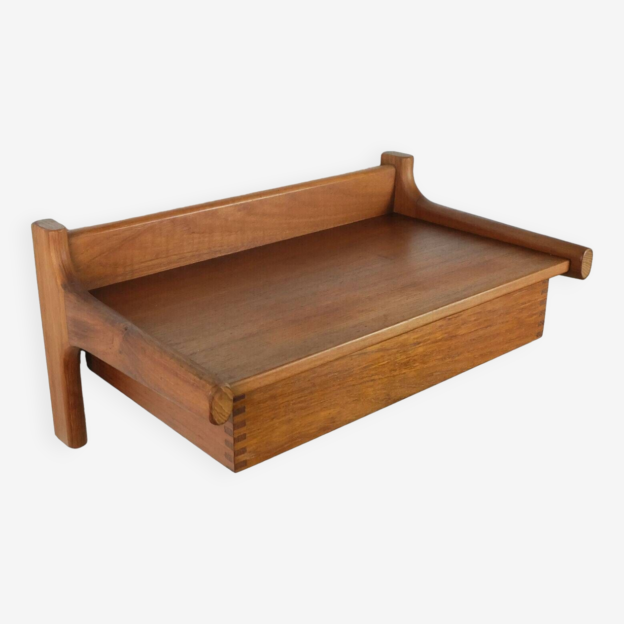 FloatingTeak Wood Knife Shelf FloatingTeak Wood Knife Shelf