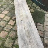 Solid oak bench stripped 3m
