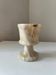 Vintage marble candle holder from the 1970s