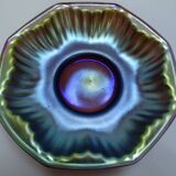 Austrian iridescent glass cup 1900 Loetz Kralik