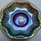 Austrian iridescent glass cup 1900 Loetz Kralik