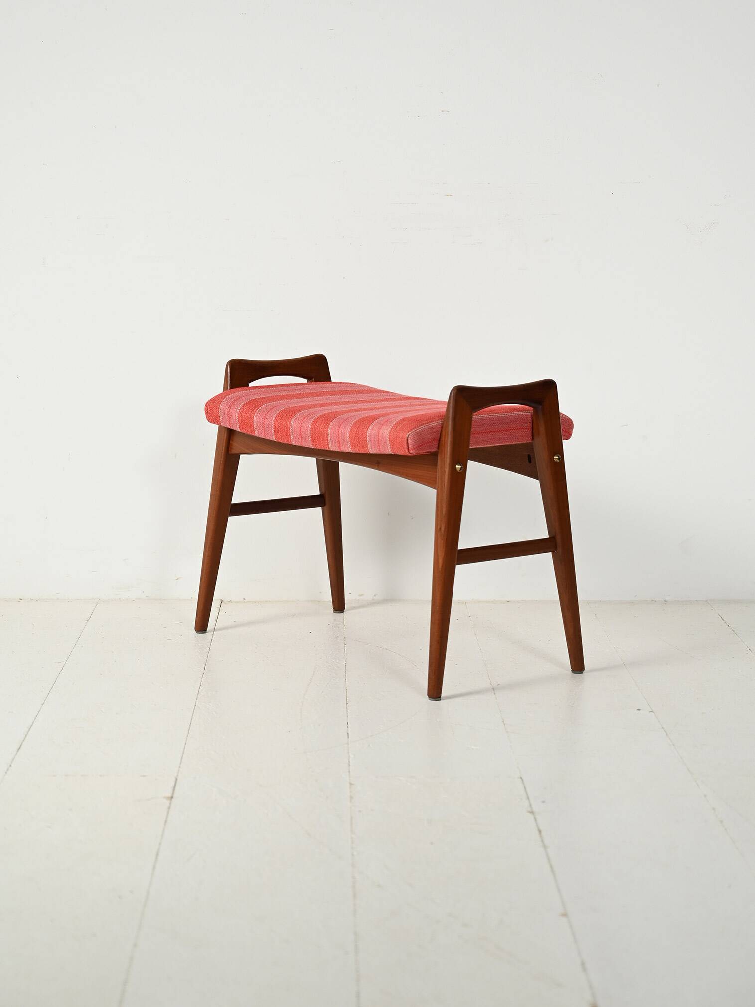 Scandinavian Teak Stool by Svante Skogh