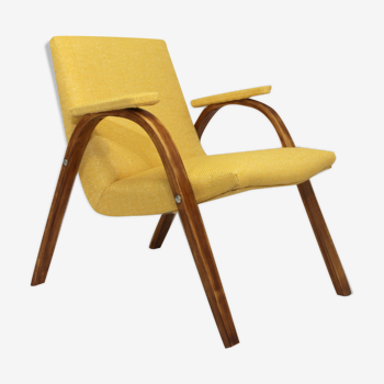 Fauteuil Bow Wood Steiner vintage 1950