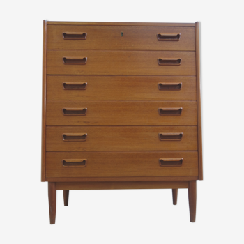 Commode en teck moderne danoise de brdr Larsens