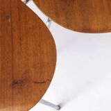 Set of 6 Vintage Stacking Chairs, 1960s, Teak - German Design