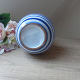 Pitcher ceramic decoration hand-painted vintage