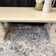 Oak solid wood coffee table entrance bench