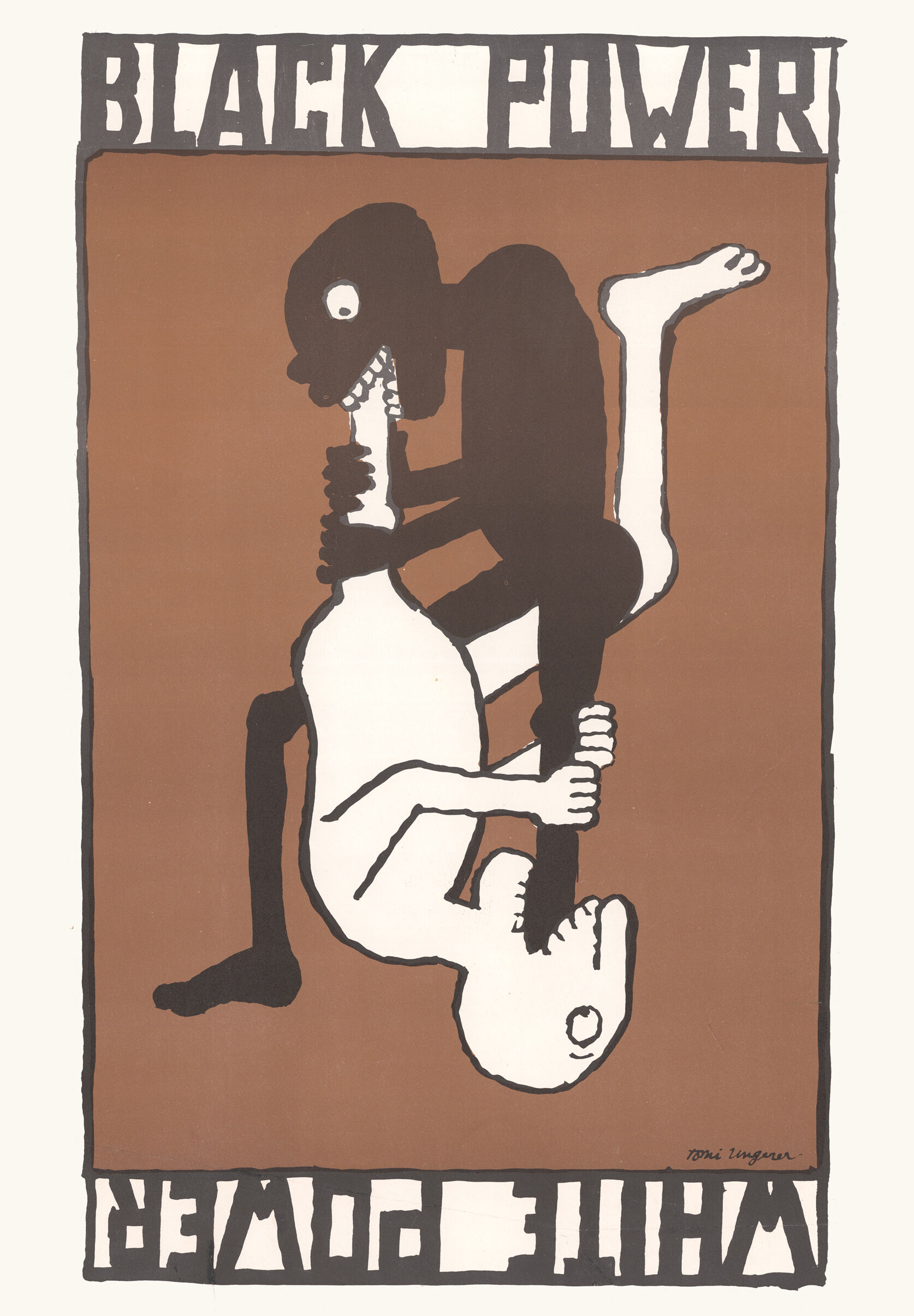 Black Power/White Power. Tomi UNGERER