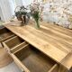 Farmhouse table with bread board