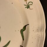 2 plates and 1 dish in Samadet earthenware