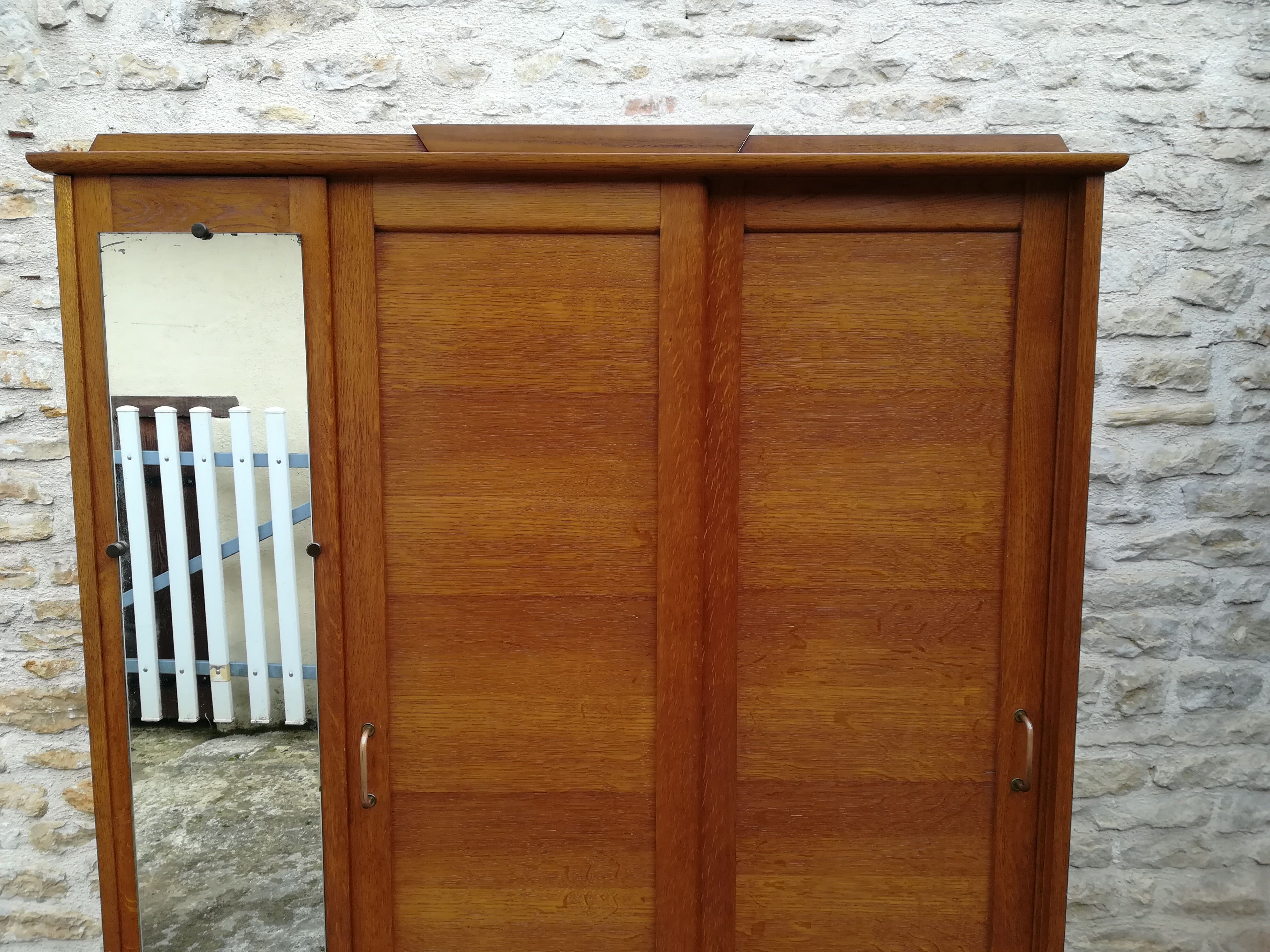 Wardrobe compass feet, 50s