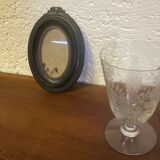 Blackened brass Nap III frame.