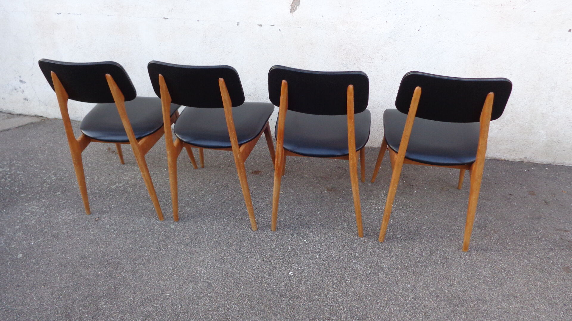 Suite de 4 chaises