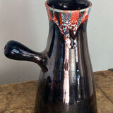 Pitchers and cups, iridescent ceramic, Vallauris