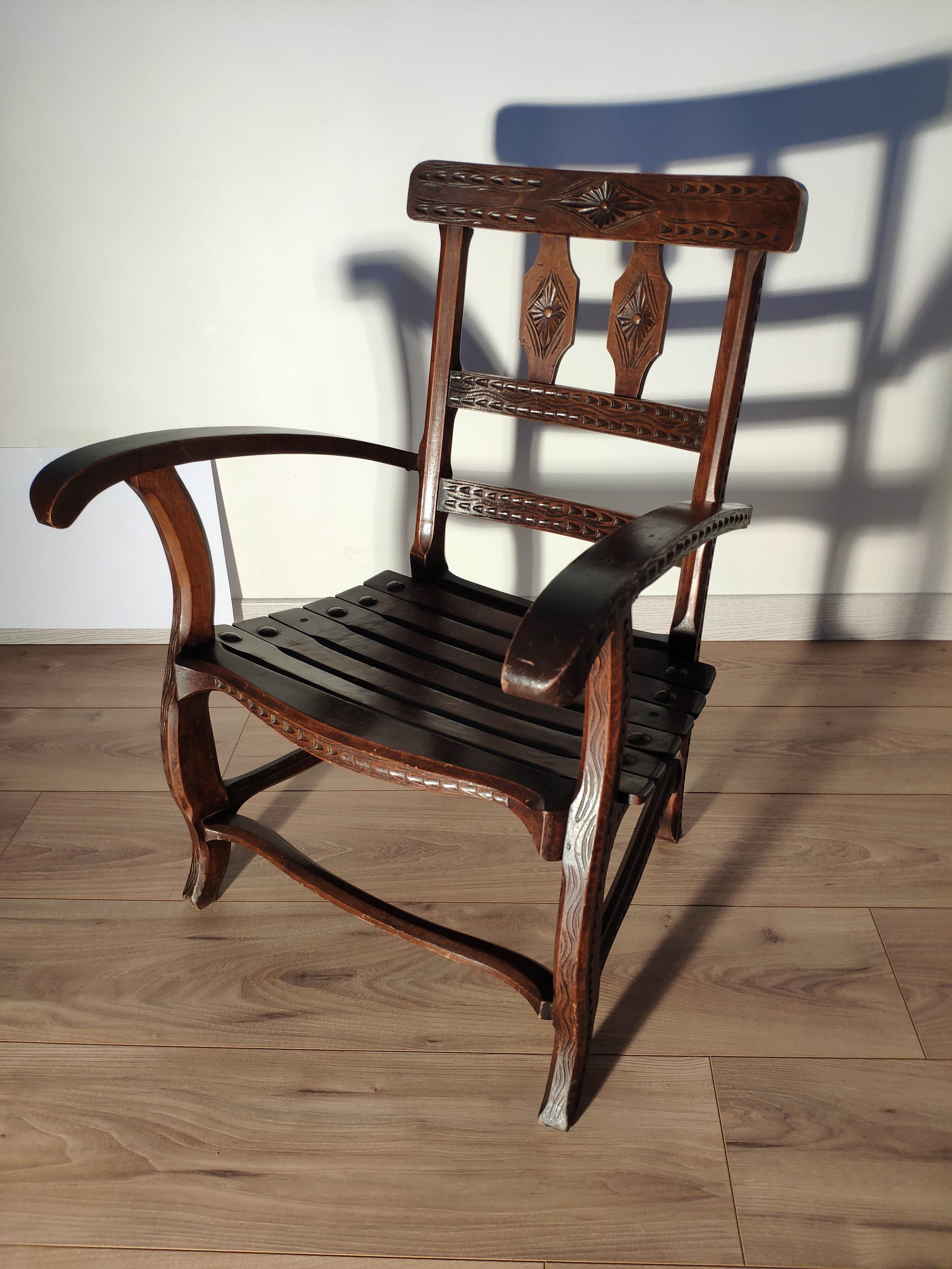 19th century nanny chair