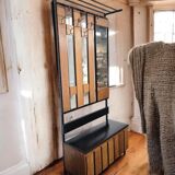 Porte-manteau vintage haut sur pied / porte-manteau de sol