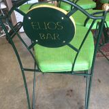 Suite of 4 bar chairs from the 50s/60s