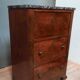 Mahogany stocking secretary louis philippe