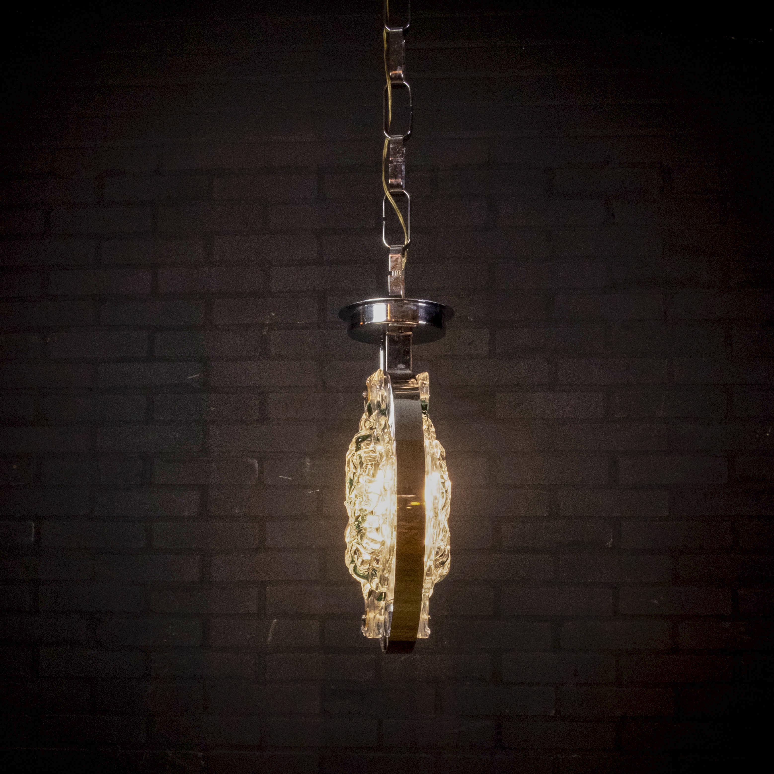 Ceiling Lamp in Murano Glass by Toni Zuccheri