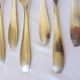6 Apollo silver-plated metal forks, hallmarked 2106245