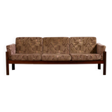 MK11213 Three-seater rosewood sofa