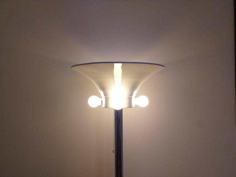 Mid Century Floor Lamp Staff Leuchten, 1970s