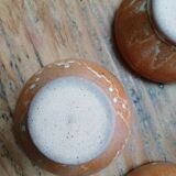 Set of 4 small stoneware bowls