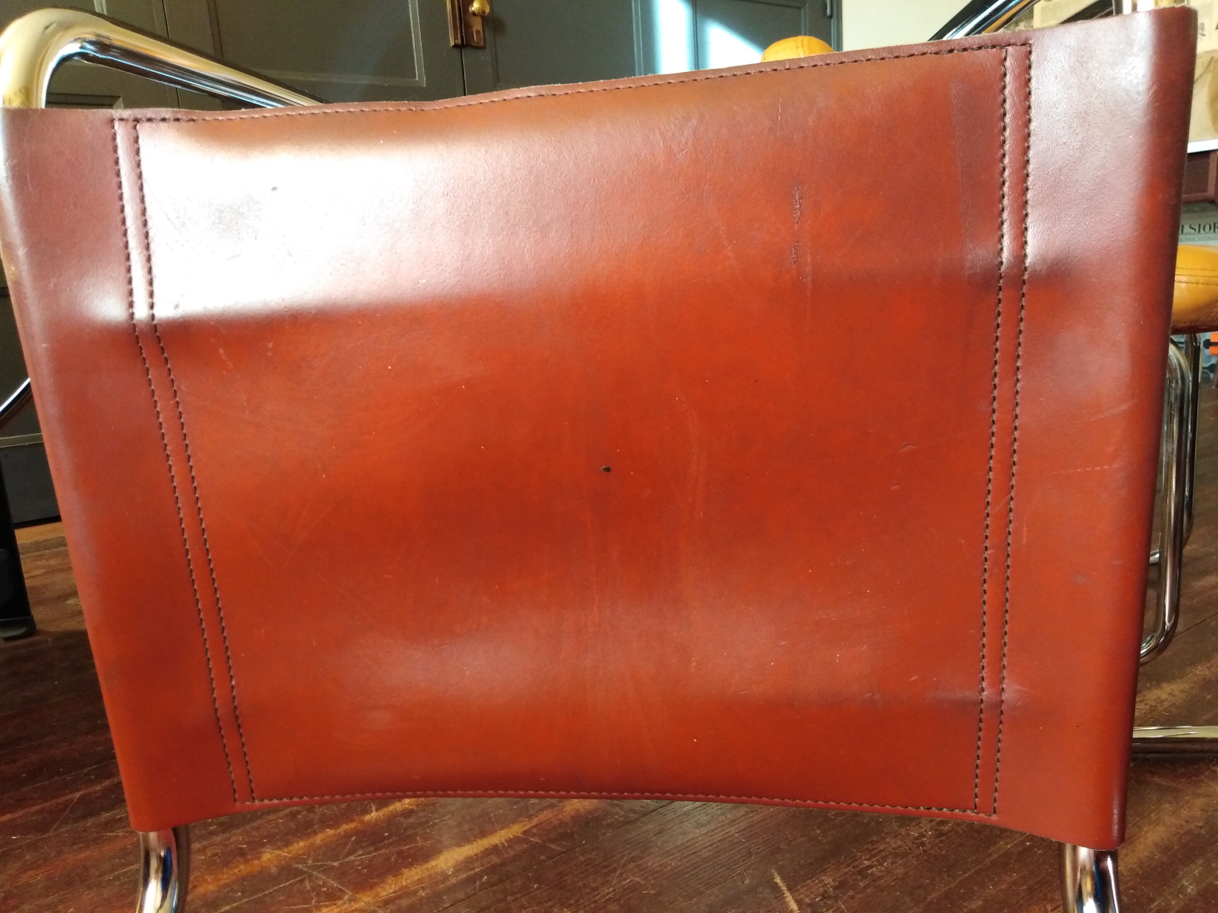 4 Marcel Breuer design chairs, model B33