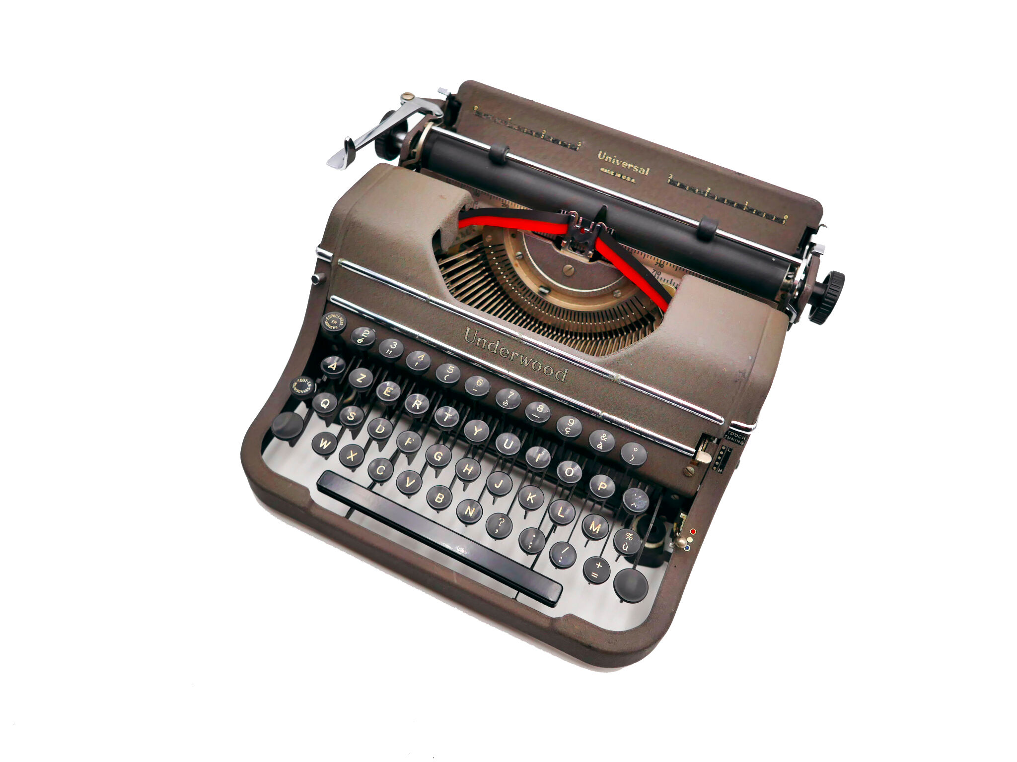 Underwood universal typewriter revised ribbon new black 1949
