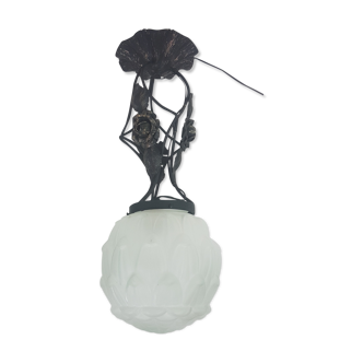 Art deco hanging lamp